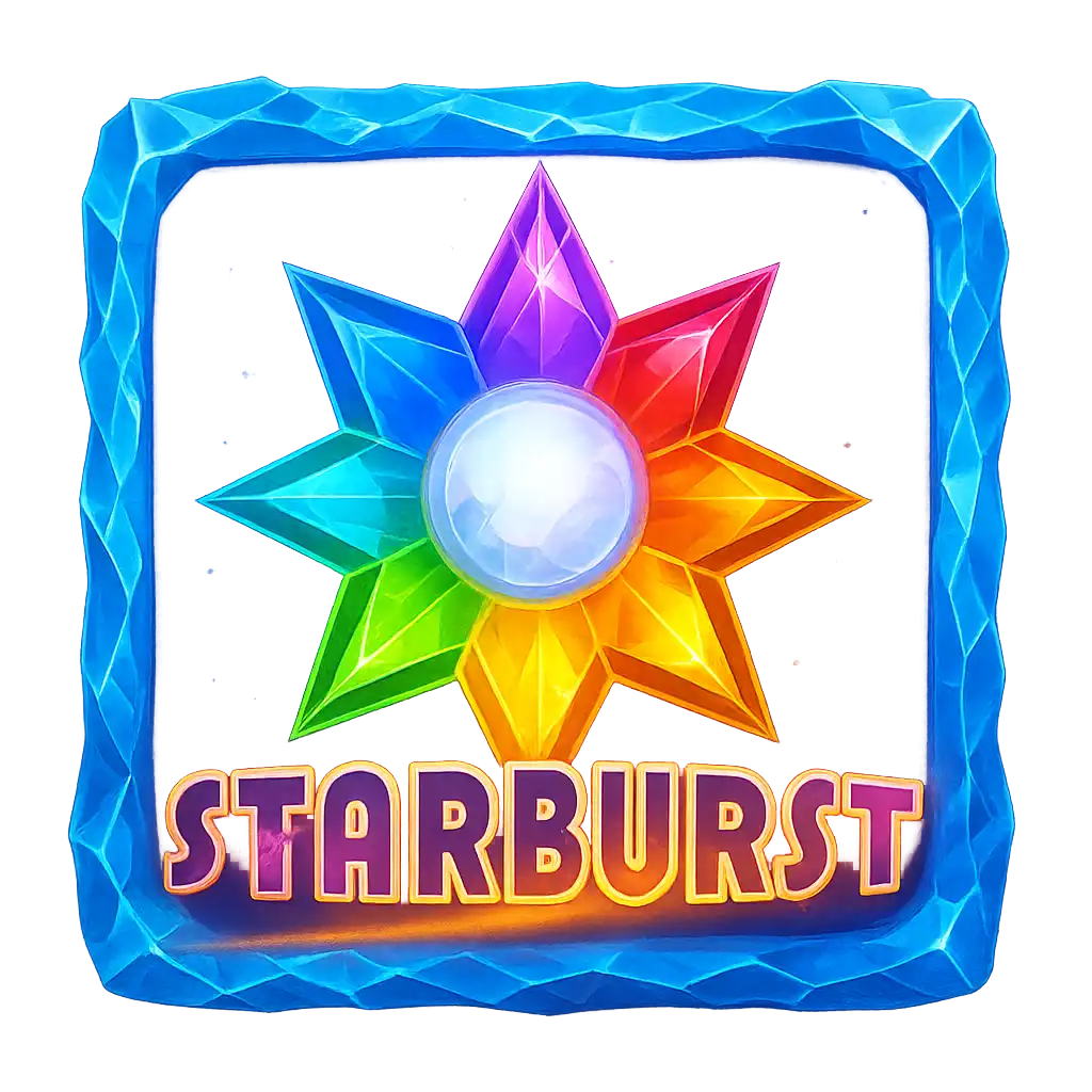 Starburst slot game tile