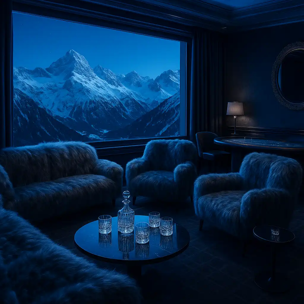 VIP Glacier Club promotional artwork